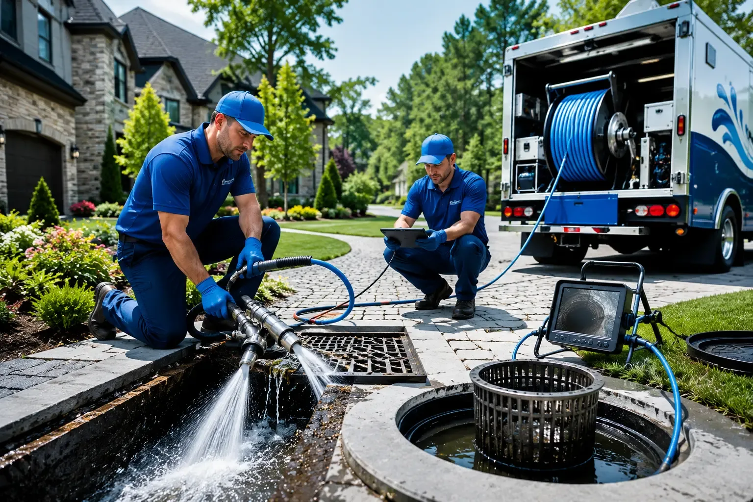 Local outdoor drain cleaning professionals in Winfield, TX