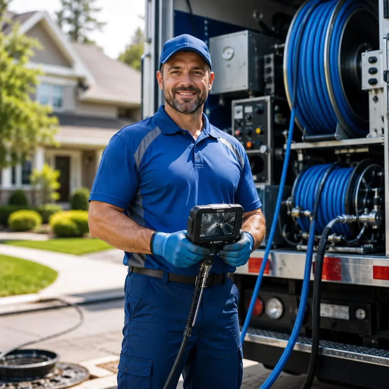 Local outdoor drain cleaning specialists in Winfield, TX